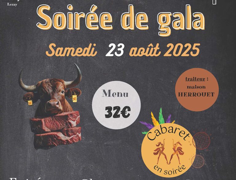 soirée gala foire agricole lezay